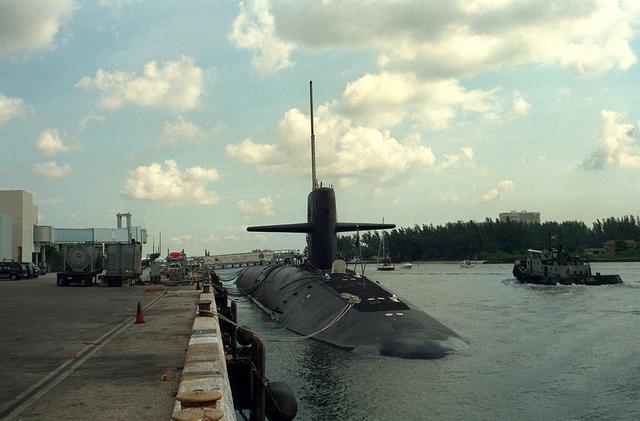 미국의 오하이오급 핵잠수함 웨스트버지니아호의 모습. / 사진=U.S. Navy photo, Public domain, via Wikimedia Commons
