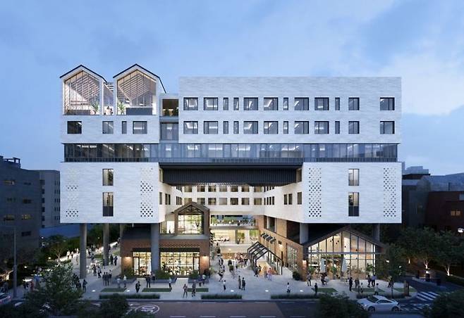 '누디트 홍대' 투시도 / 이미지제공=네오밸류