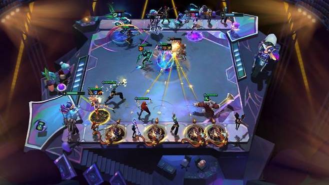 럼블 리믹스 세트 플레이 모습. 라이엇 게임즈