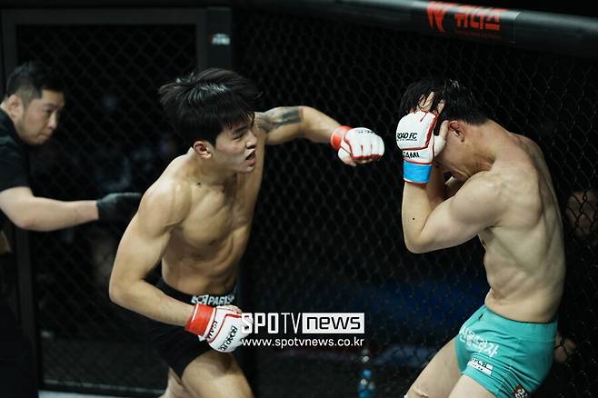 ▲ 박시원은 지난해 12월 여제우와 로드FC 라이트급 타이틀전을 치러 판정승했다.