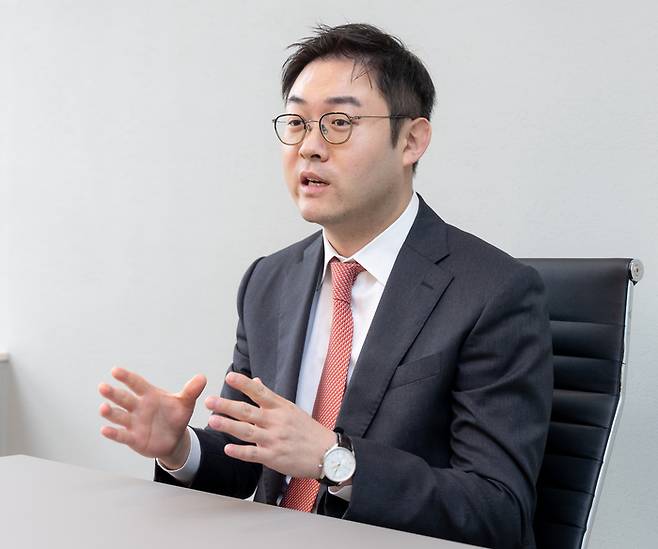 지난 11월 1일 서울 서초구 서초동에 위치한 법무법인 온강 사무실에서 배한진 온강 대표변호사가 매경이코노미와 인터뷰를 하고 있다. (윤관식 기자)