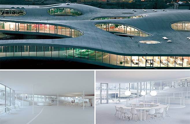 롤렉스 러닝 센터. 사진 Arquitectura Viva