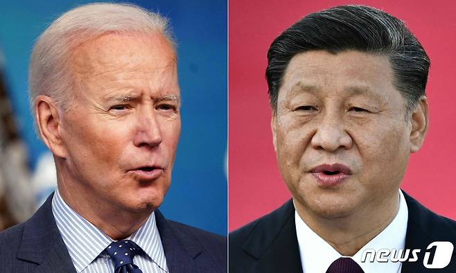 조 바이든 미국 대통령(왼쪽)과 시진핑 중국 국가주석. ⓒ AFP=뉴스1 ⓒ News1 강민경 기자