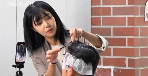 영자는 8년간 일해 왔던 헤어숍을 그만뒀다. 사진=‘나는 솔로’ 캡처