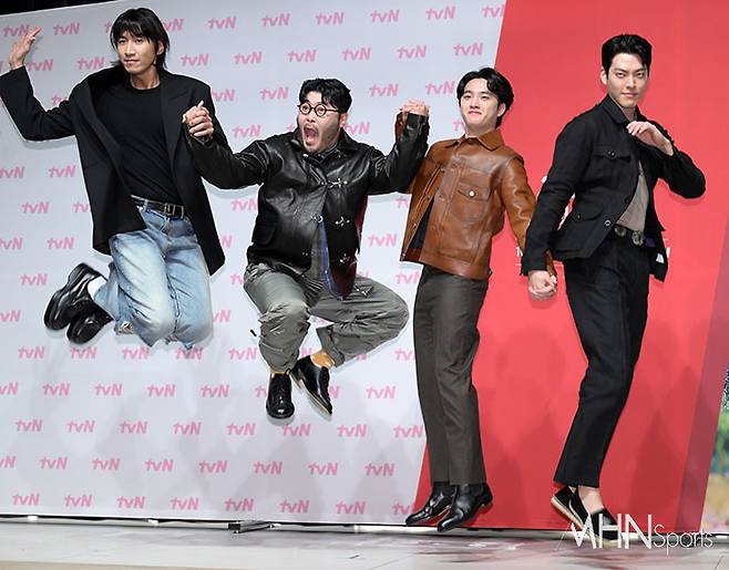사진=이광수, 김기방, 도경수, 김우빈 ⓒ MHN스포츠 DB