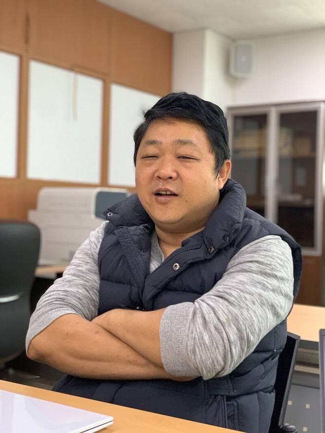 ▲ 지난 15~16일 경남 거제에서 만난 최대윤 거제신문 기자. 사진=윤유경 기자.