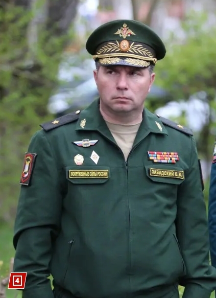 러시아군이 우크라이나군의 공격을 막으려 설치한 지뢰로 인해 사망한 것으로 알려진 러시아군 블라디미르 자바드스키(45) 부사령관