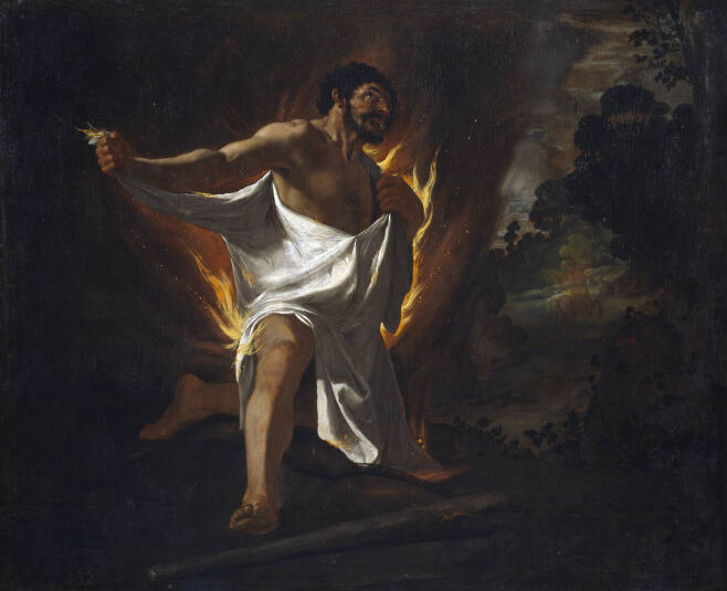 프란시스코 데 수르바란, '헤라클레스의 죽음'