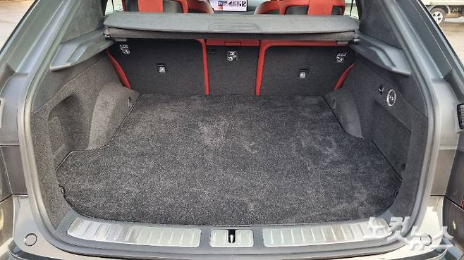 GV80 쿠페 트렁크. 윤준호 기자