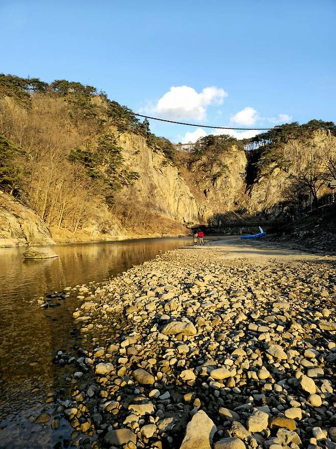 소금산 출렁다리.