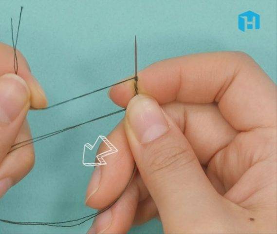 바느질 할 때 시작매듭, 마무리매듭 짓는 방법