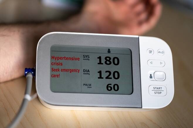 배우자나 연인이 고혈압을 앓고 있는 경우 상대방도 고혈압을 앓을 가능성이 높다는 분석이 나왔다. [사진=픽사베이]