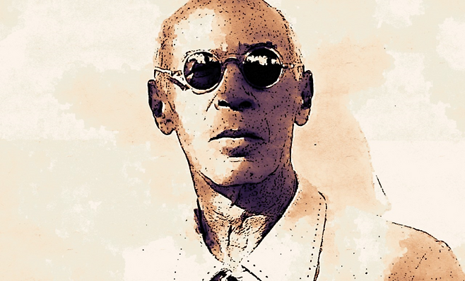 ‘북회귀선’을 쓴 미국 작가 헨리 밀러의 생전 모습. 이 소설은 그의 대표작이자 미국 문학사에서 ‘표현의 자유’의 분기점으로 기록되는 걸작입니다. 압도적인 성애 묘사 너머로 도도히 흐르는 철학적 사색이 빛나는 작품입니다.