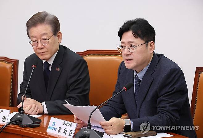 더불어민주당 홍익표 원내대표 자료사진