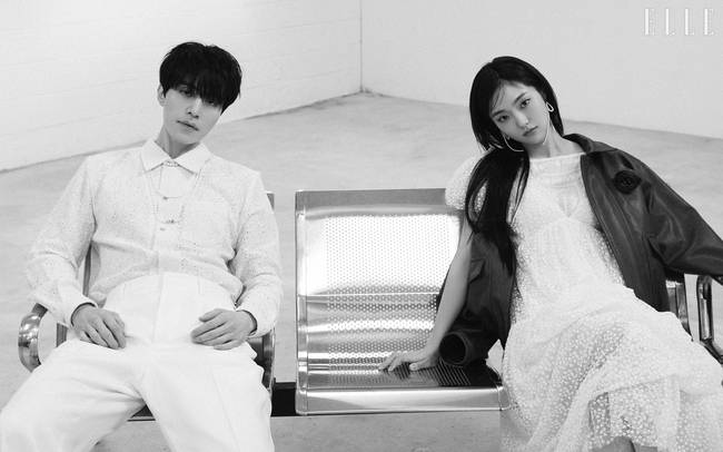 왼쪽부터 이동욱 김혜준 / 엘르