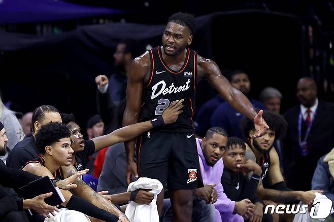 디트로이트 아이재아 스튜어트. ⓒ AFP=뉴스1