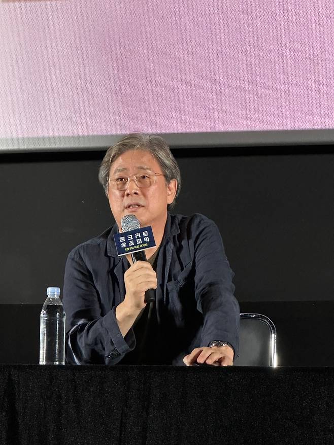 CNN과 새해 인터뷰 한 박찬욱 감독. 사진제공=롯데엔터테인먼트