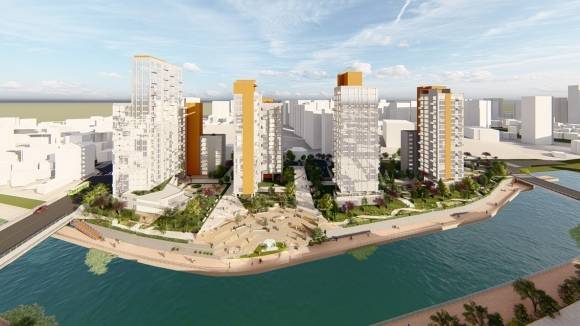 서울 도봉구 쌍문동 724 일대가 수변 휴게 공간을 품은 320가구 주택 단지로 탈바꿈한다. 도봉구 제공