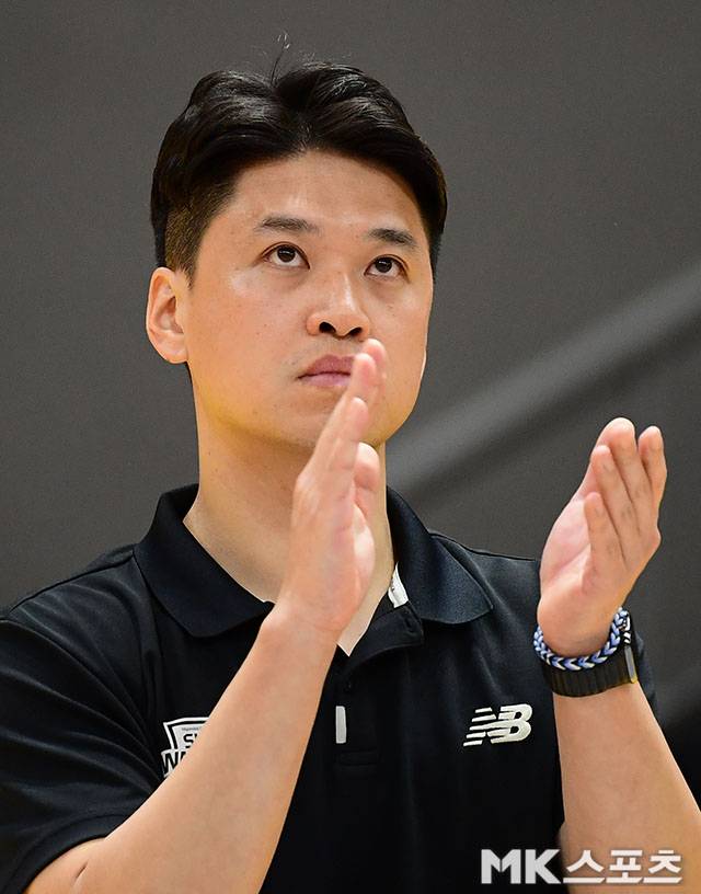 진순기 현대캐피탈 감독대행. 사진(의정부)=김영구 기자