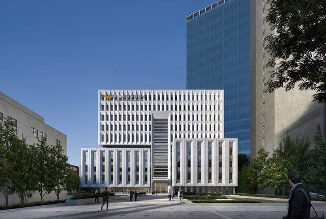 서울 서대문경찰서가 1982년 이후 42년 만에 지상 9층짜리 건물로 새롭게 지어진다. 사진은 신축 서대문경찰서 조감도 /서대문경찰서 제공