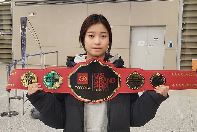 스노보드 최가온. 연합뉴스