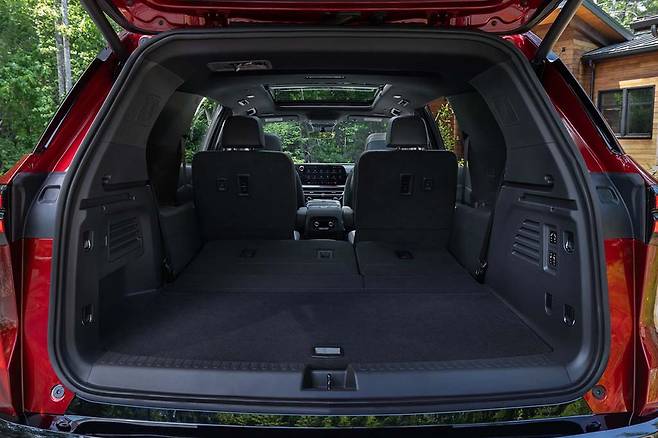 쉐보레 트래버스 적재공간