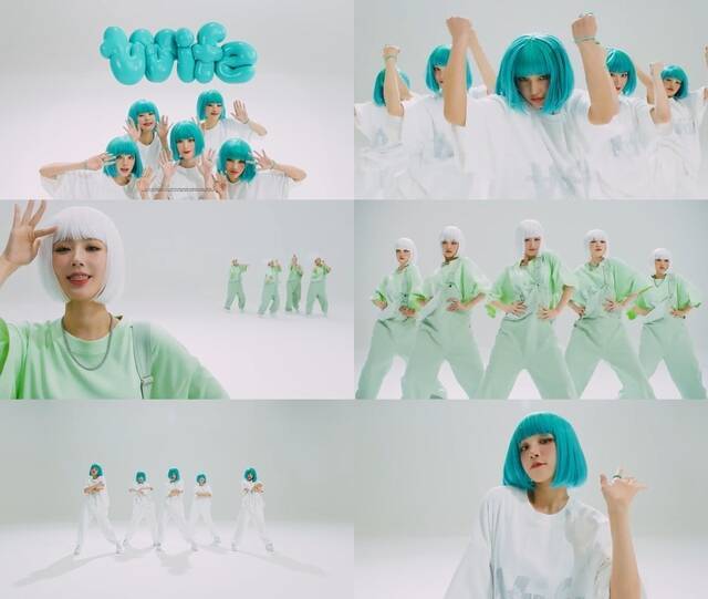 선공개곡 'Wife'는 가사가 선정적이라는 지적을 받고 있고 KBS는 방송 부적격 판정을 내렸다. 사진은 'Wife' 뮤직비디오 장면. /큐브엔터