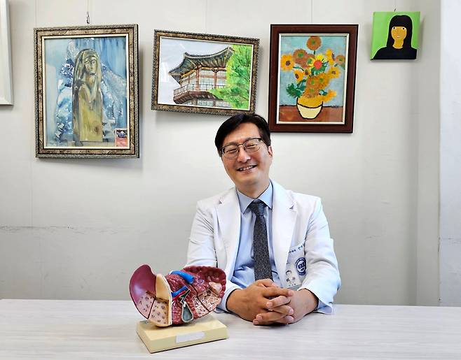 비알코올성 지방간 전문가 전대원 한양대병원 소화기내과 교수./이정아 기자