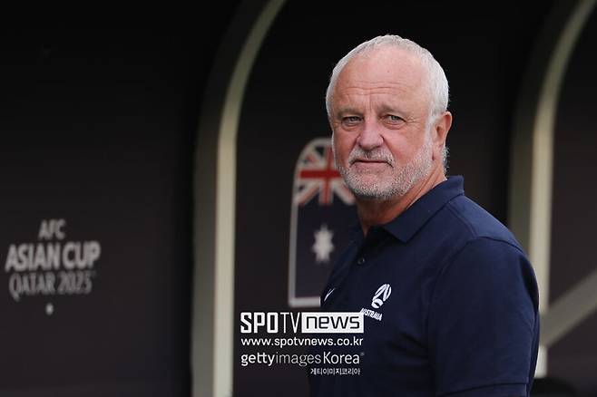 ▲ 그레이엄 아놀드 감독이 이끈 호주 축구대표팀은 지난 28일 도하의 자심 빈 하마드 스타디움에서 열린 2023 아시아축구연맹(AFC) 카타르 아시안컵 16강전에서 인도네시아를 제압하고 8강에 올랐다.