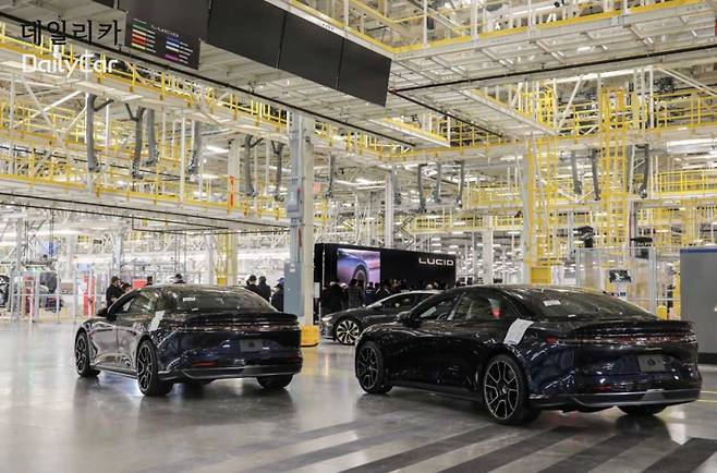 루시드, 에어 경찰차 (출처 사우디 프로젝트)