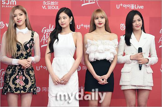 그룹 블랙핑크(BLACKPINK, 지수 제니 로제 리사). / 마이데일리