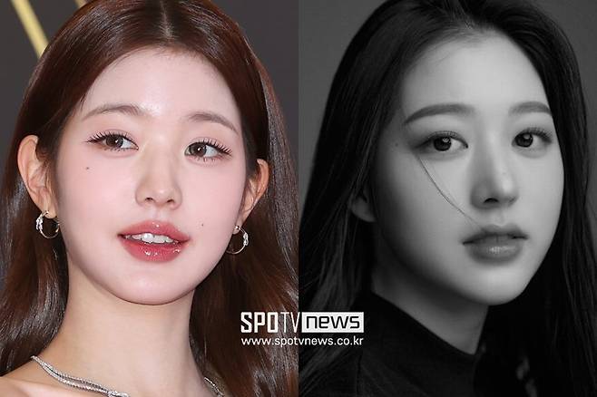 ▲ 장원영(왼쪽), 장다아. ⓒ곽혜미 기자, 이진성 대표 SNS