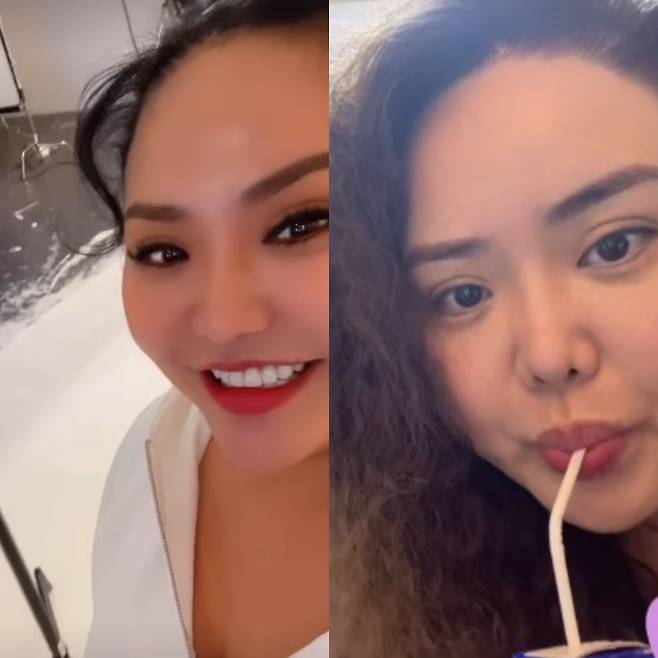 사진=가수 홍진영 언니 홍선영 소셜미디어 캡처