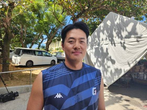 롯데 자이언츠 내야수 오선진. 이토만=김효경 기자