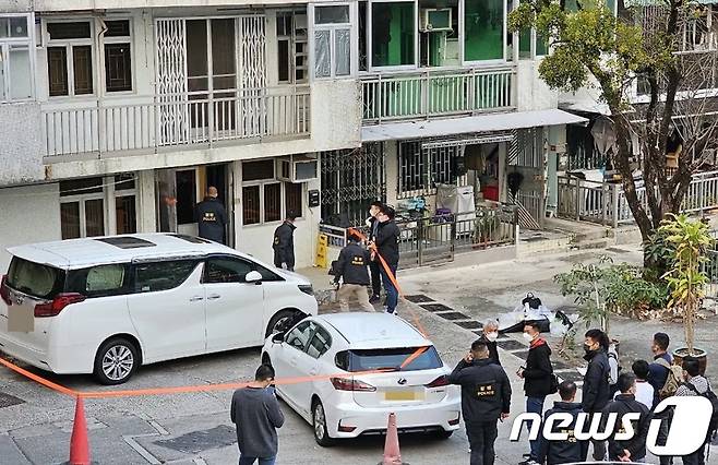 홍콩 유명 모델 애비 초이의 토막 시신이 발견된 임대 아파트. (SNS 갈무리) ⓒ 뉴스1