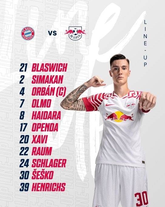 라이프치히 선발 명단. 라이프치히 공식 SNS