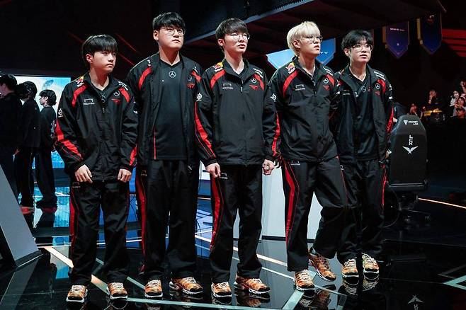 1위 자리를 지킨 T1(자료 출처-LCK)