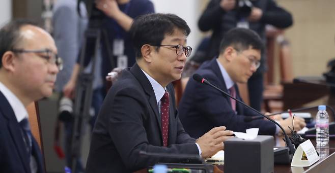 박상우 국토교통부 장관이 지난 22일 오후 정부세종청사에서 GTX -A·C 연장사업 추진을 위한 8개 지자체 상생협약식에 참석했다. (세종=뉴스1) 김기남 기자