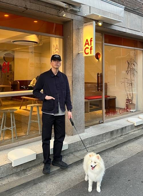 배우 도상우가 반려동물을 소개했다. 사진=도상우