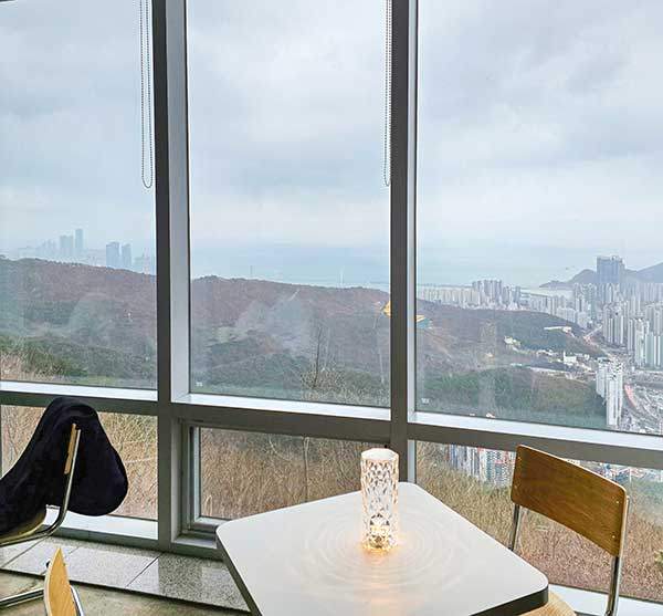 카페 블루뱅 황령산점.