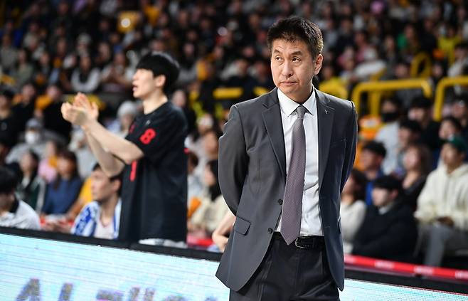 정관장 김상식 감독. 사진 | KBL