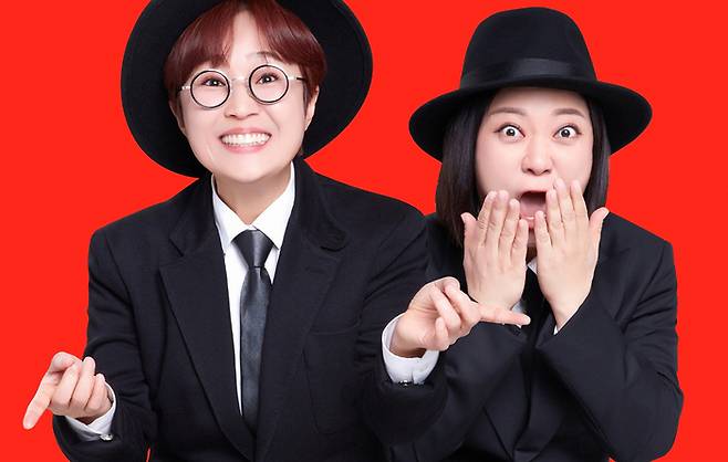 팟캐스트 <송은이&김숙의 비밀보장> 8주년을 기념해 지난 2일~3일 서울 올림픽공원 올림픽홀에서 개최한 ‘비보쇼 오리지널 2024’ 포스터. 컨텐츠랩비보 제공