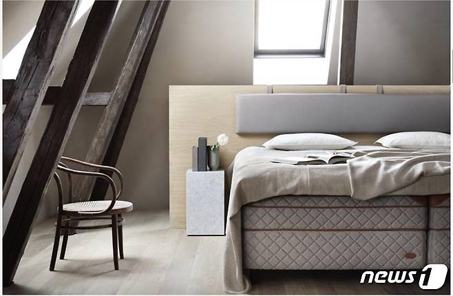 덕시아나 침대·매트리스 이미지(덕시아나 국내 홈페이지 갈무리)