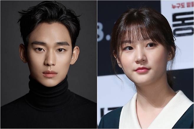 ▲ 김수현(왼쪽) 김새론. ⓒ곽혜미 기자, 골드메달리스트