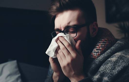 꽃샘추위 | 출처: 미드저니