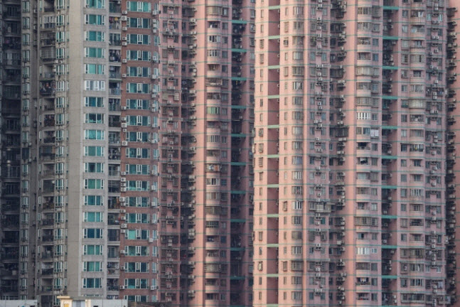 중국 광둥성의 아파트 단지. (사진=AFP)
