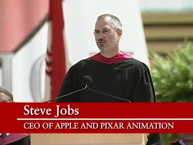 애플 창업자인 스티브 잡스의 2005년 미국 스탠퍼드대 졸업식 연설은 '명연설'로 손꼽힌다. 이 연설에서 잡스는 “내 마음을 따르지 않을 이유가 없다”고 말했다. 스탠퍼드대 공식 유튜브 채널 영상 캡처