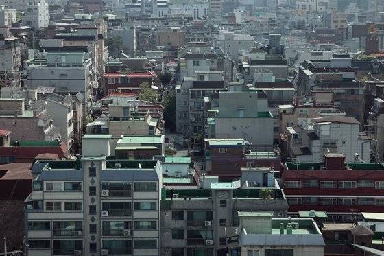 서울 강서구 화곡동 빌라 밀집 지역의 모습. 연합뉴스