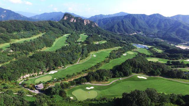 아름다운 풍광을 자랑하는 몽베르CC. 몽베르CC 제공