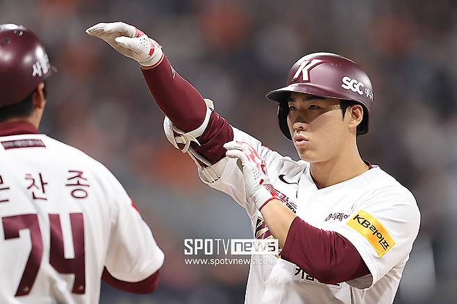 ▲ 롯데 자이언츠 이주찬의 동생인 키움 히어로즈 이주형 ⓒ곽혜미 기자